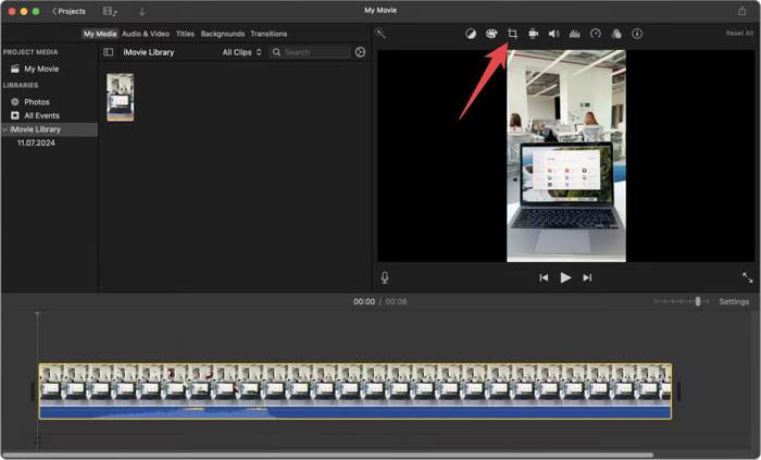 Crop Imovie