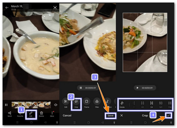 Crop A Video On Android Using Built In Gallery