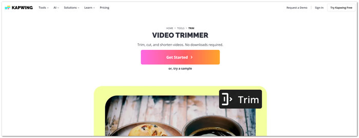 Kapwing Top Online Video Cutter Online