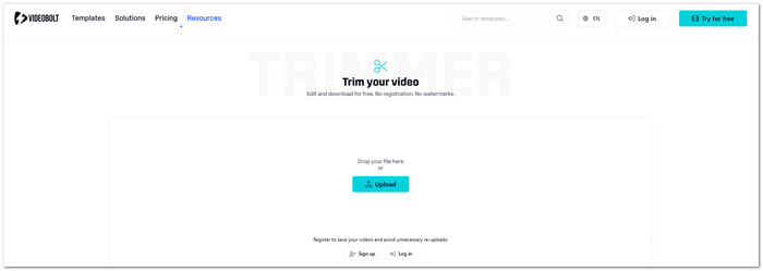 Videobolt Top Online Video Cutter Online