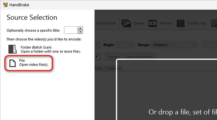 Add DAV to Handbrake