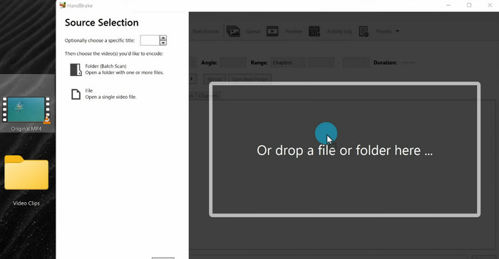 Drag And Drop Video