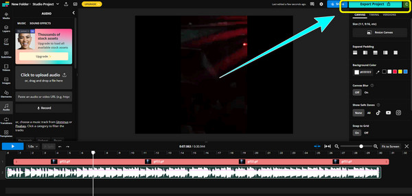Kapwing Delay the Audio