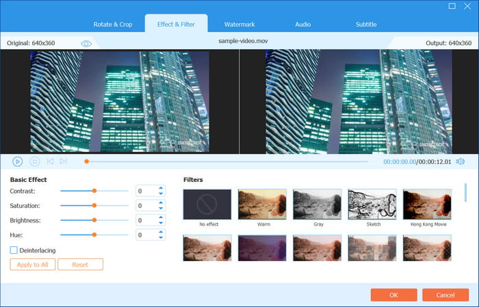 Editing Options in Tipard Video Converter Ultimate