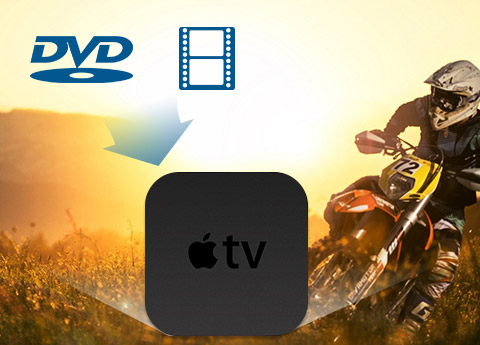 Converta DVD e vídeo para a Apple TV