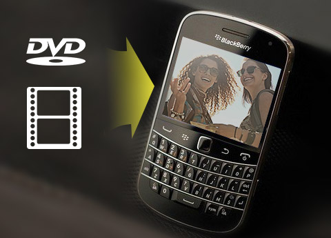 Converteer dvd/video naar BlackBerry