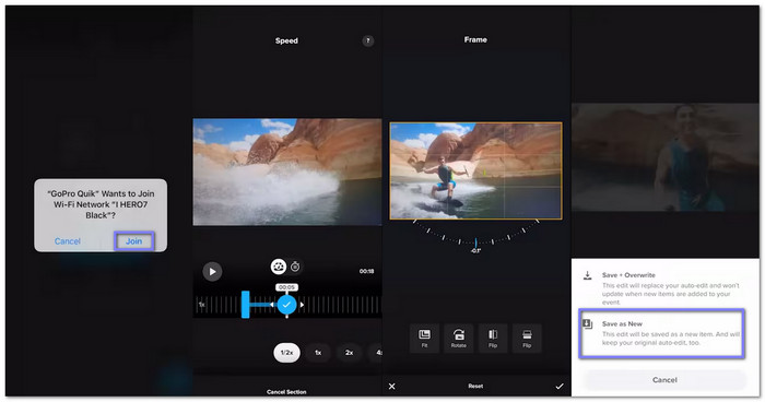 GoPro Quik Edit GoPro Videos