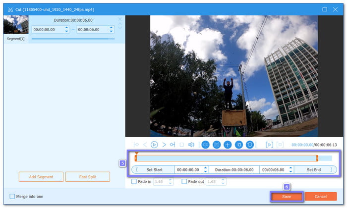 Trim the Parts You Do Not Need