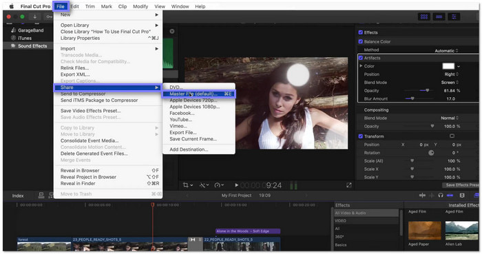 Final Cut Pro و