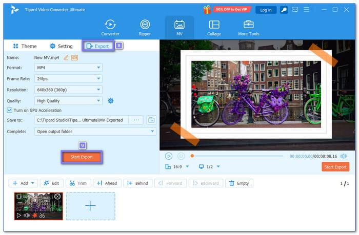 Export Your Edited Video