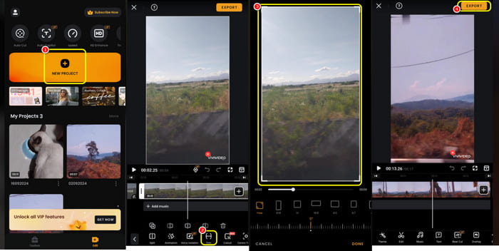 Edit Video Vivavideo