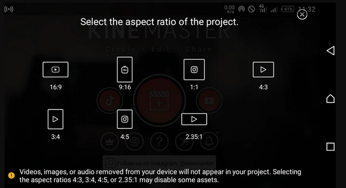Διεπαφή KinesMaster