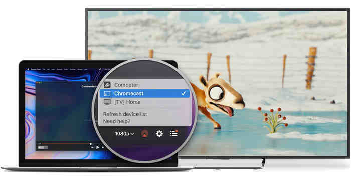 Streaming Feature In Elmedia