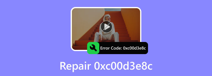 Réparation du code d'erreur 0xc00d3e8c