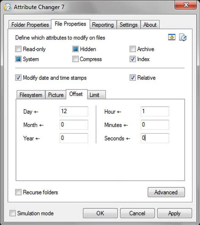 Attribute Changer