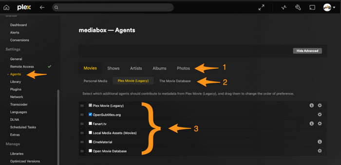 Agents Plex Metadata