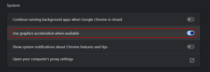 Hardware Acceleration In Browser