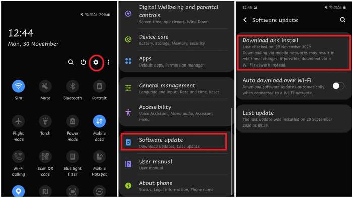 Software Update