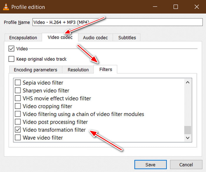 Filters Video Codec