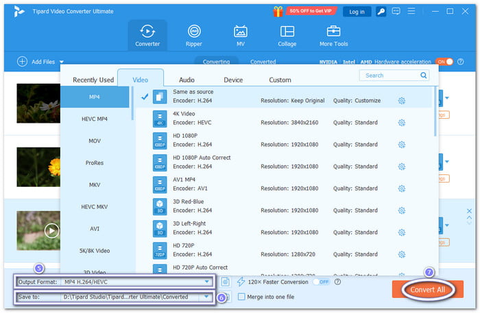 Export Your Flipped Video