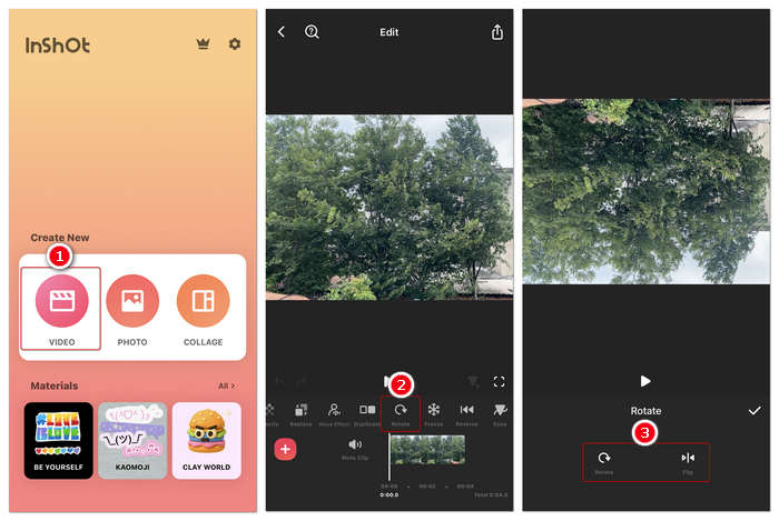 Flip Video on Android