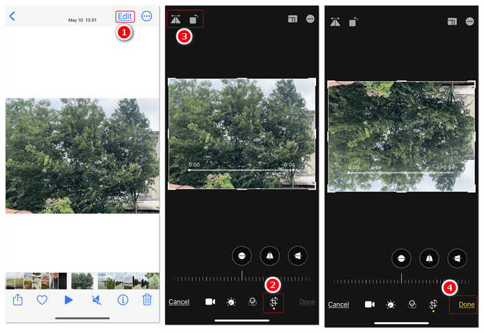 Flip Video on iPhone