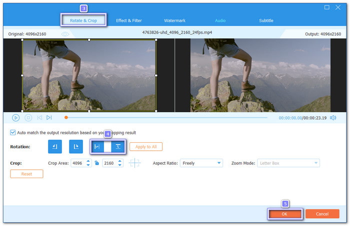 Flip Your Video Horizontally Or Vertically
