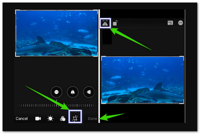 Native Photos App Hack to Flip Videos