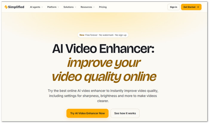 Simplified Top Alternative To Flixier Video Enhancer