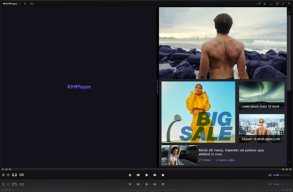 برنامج KMPlayer FLV