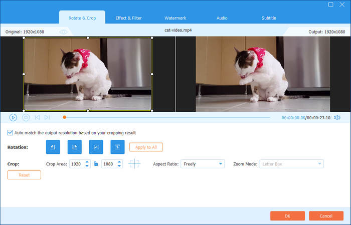 Editing Features of Tipard