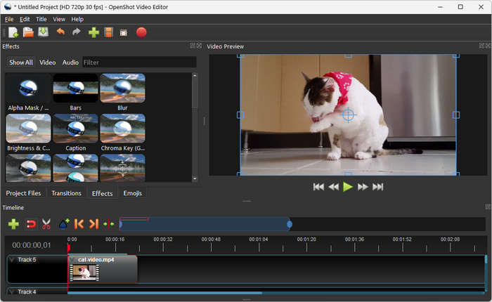 Openshot Video Düzenleyici