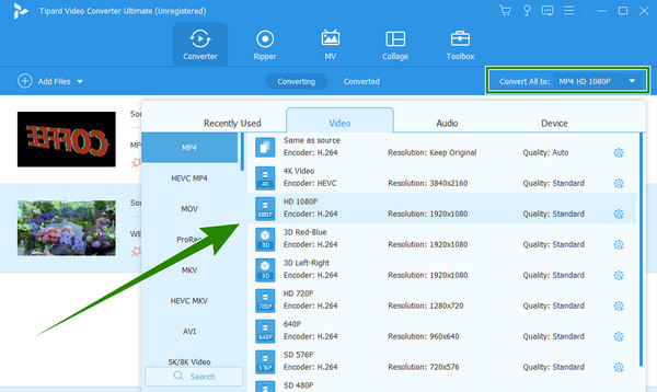 Tipard Converter Set Output