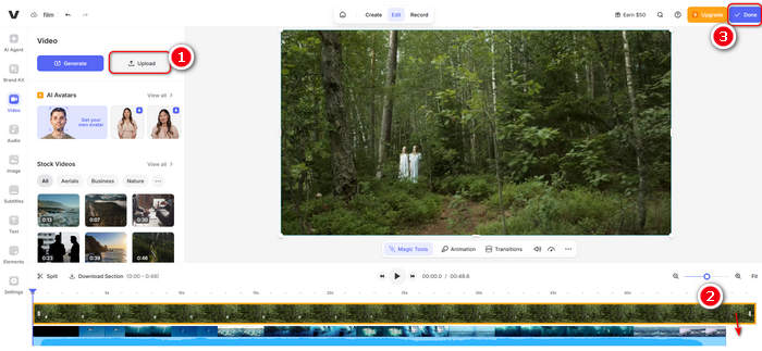 Merge Videos with VEED IO