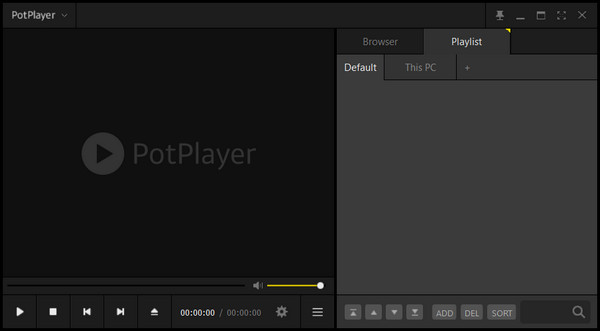 Reprodutor de mídia Potplayer