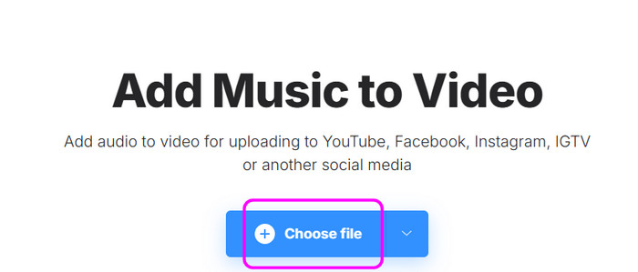 Choose Files Clideo