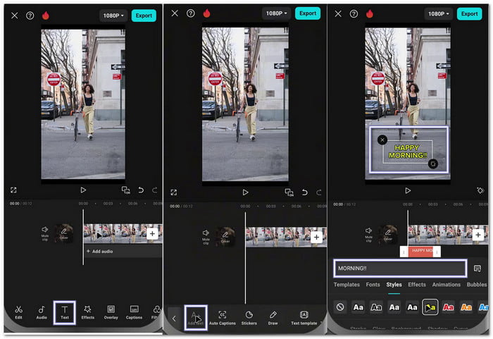 Add Text To Video On Social Media Using CapCut