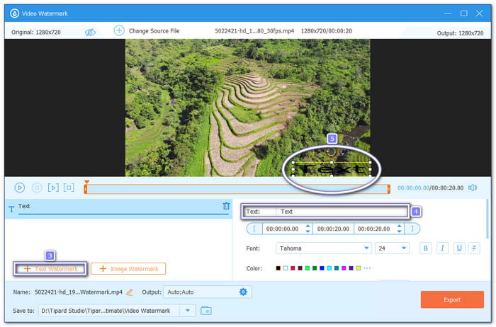 Type The Text You Want
