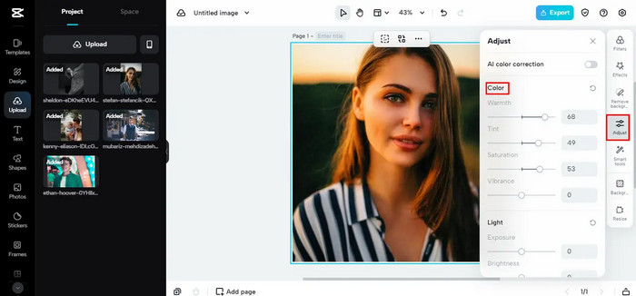 Capcut Color Specific Object