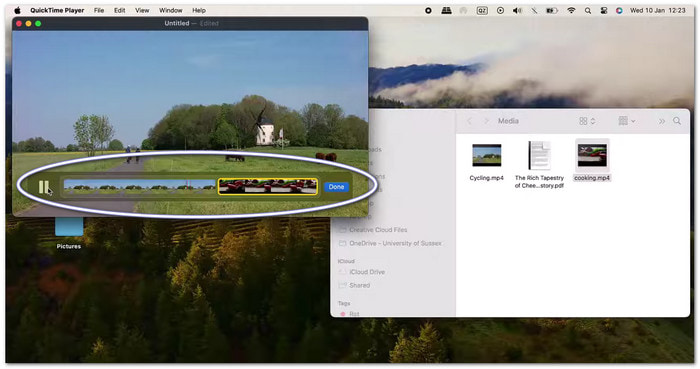 Quicktime-videoiden yhdistäminen Macissa