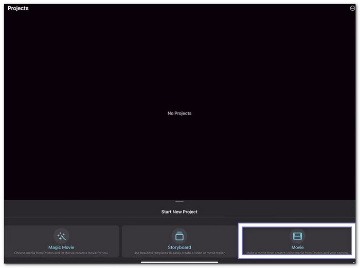 Open Imovie And Add Your Video
