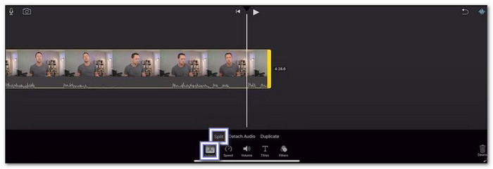 Split The Video Where You Want To Cut It