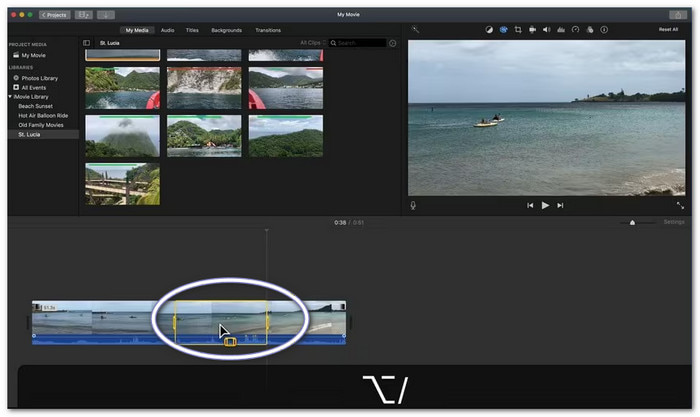 Trim The Selected Video