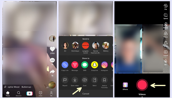 How to duet on tiktok