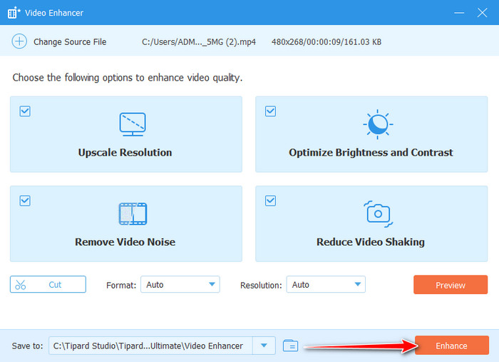 Start Enhancing Video