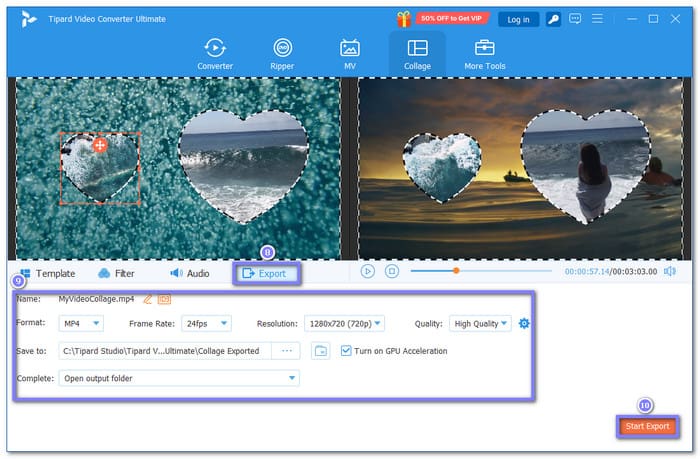 Save Your Video Collage