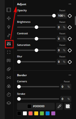 Right Side Adjust
