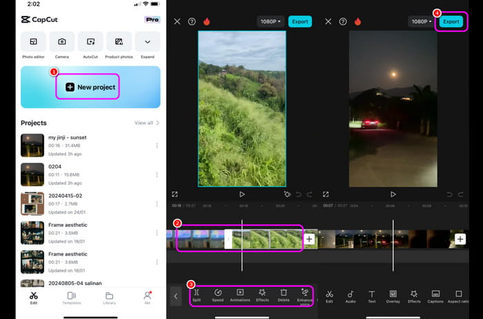 Merge Vertical Videos Capcut