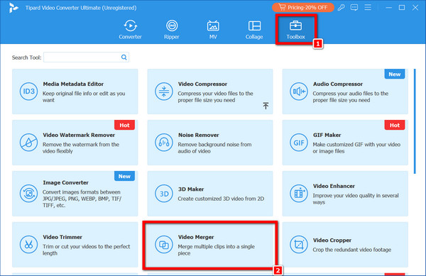 Tipard Video Merge Toolbox