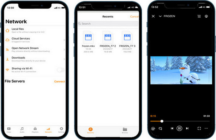 Play MKV On iPhone VLC